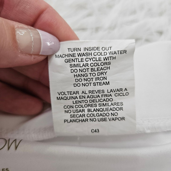 Citrine Glow Sz XL White Tiered Pleated Flare Tenniscore Golf Preppy Mini‎ Skirt - Picture 6 of 8